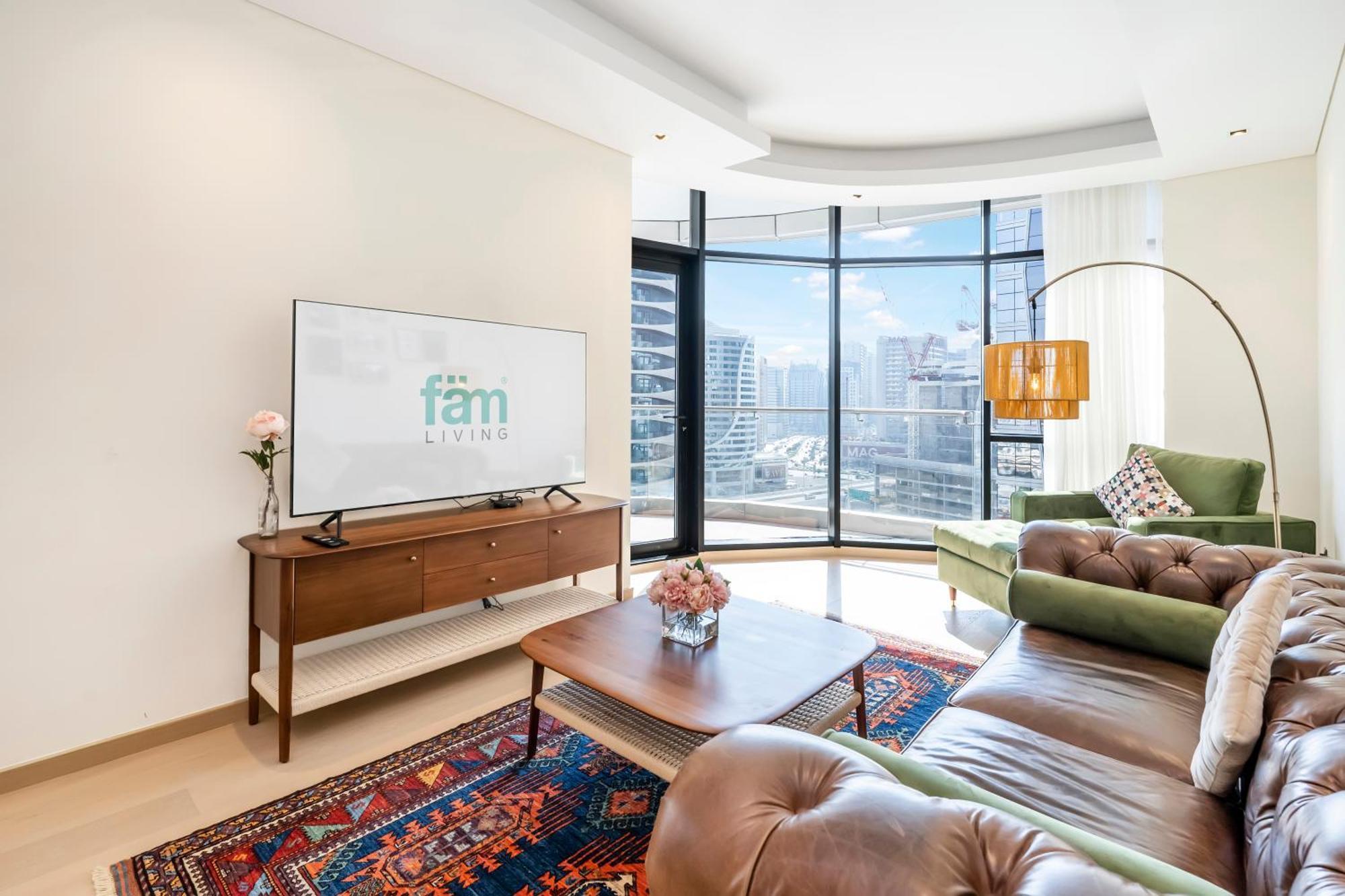 Fam Living - Rp Heights - 3 Mins Walk To Burj Khalifa & Dubai Mall Downtown Dubai Bagian luar foto
